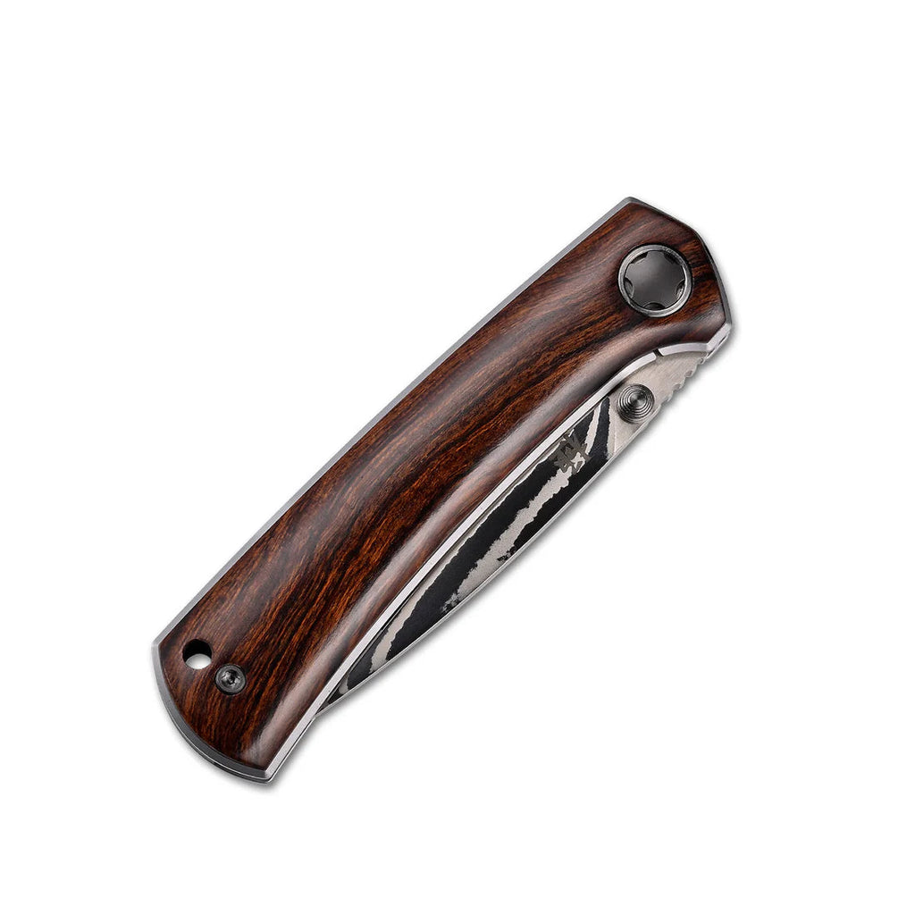 2528-IW new "Ultra" Desert Ironwood Modern Mini Pocket Knife Quick-Open Design