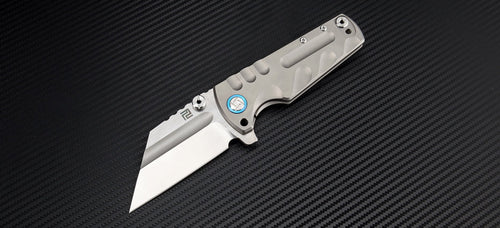 Artisan Cutlery Proponent ATZ-1820G S35VN Blade Titanium Handle