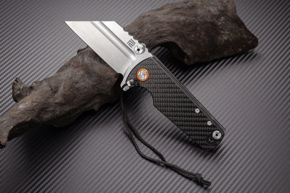 Artisan Cutlery Proponent ATZ‑1820P – D2 Blade & Carbon Fiber Handle