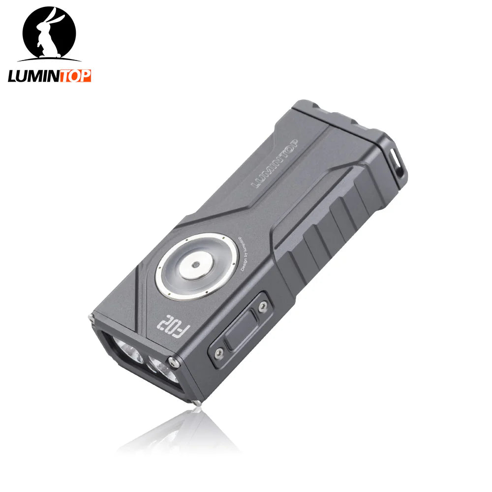 Lumintop F02 1000LM Rechargeable EDC Flashlight – UV, RGB & Green Laser Pointer