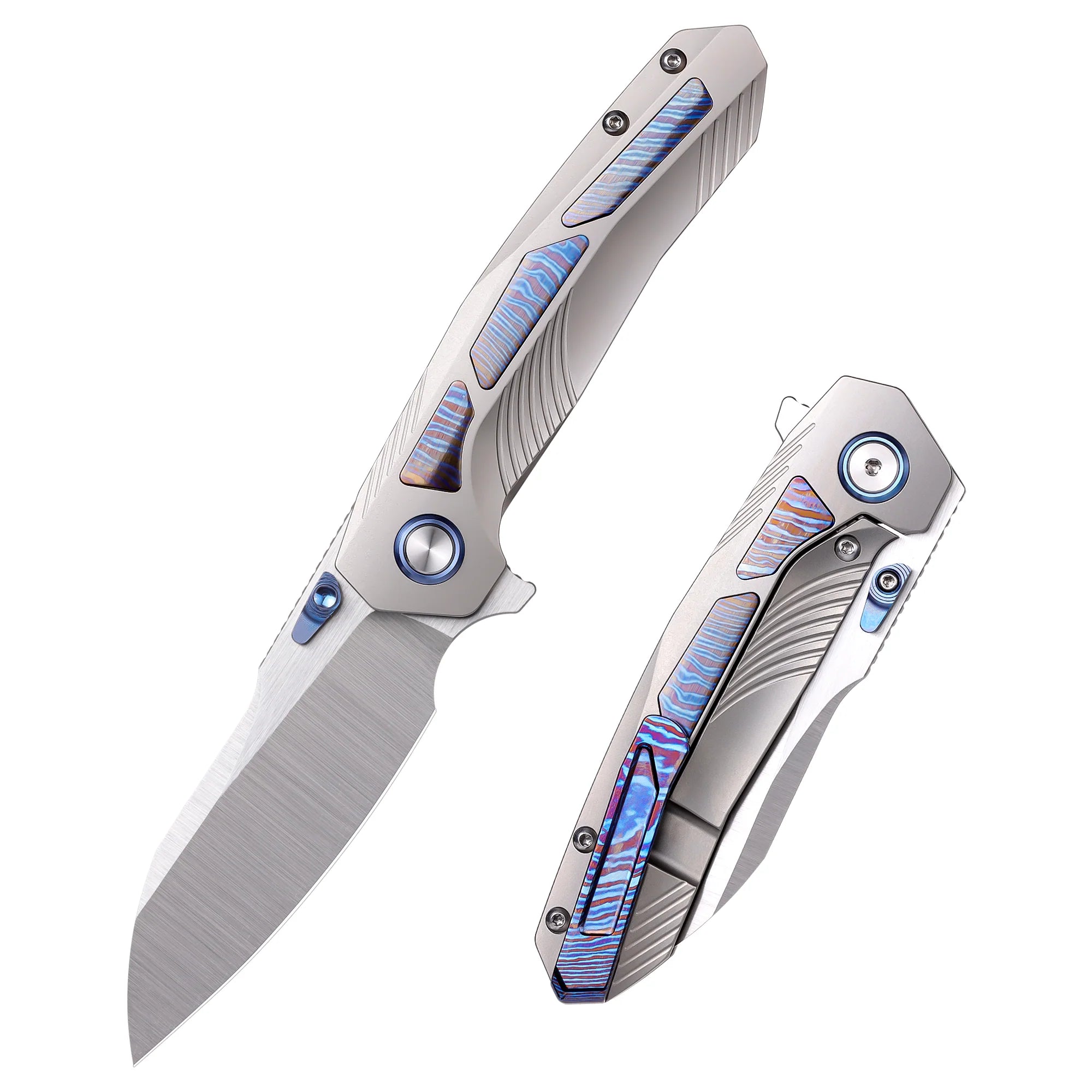 REMETTE RT-Kestrel Knife Titanium Handle S35VN Blade RTPO-D