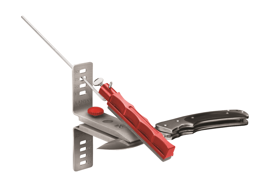 Lansky Standard 3-Stone Controlled-Angle Sharpening System With stand