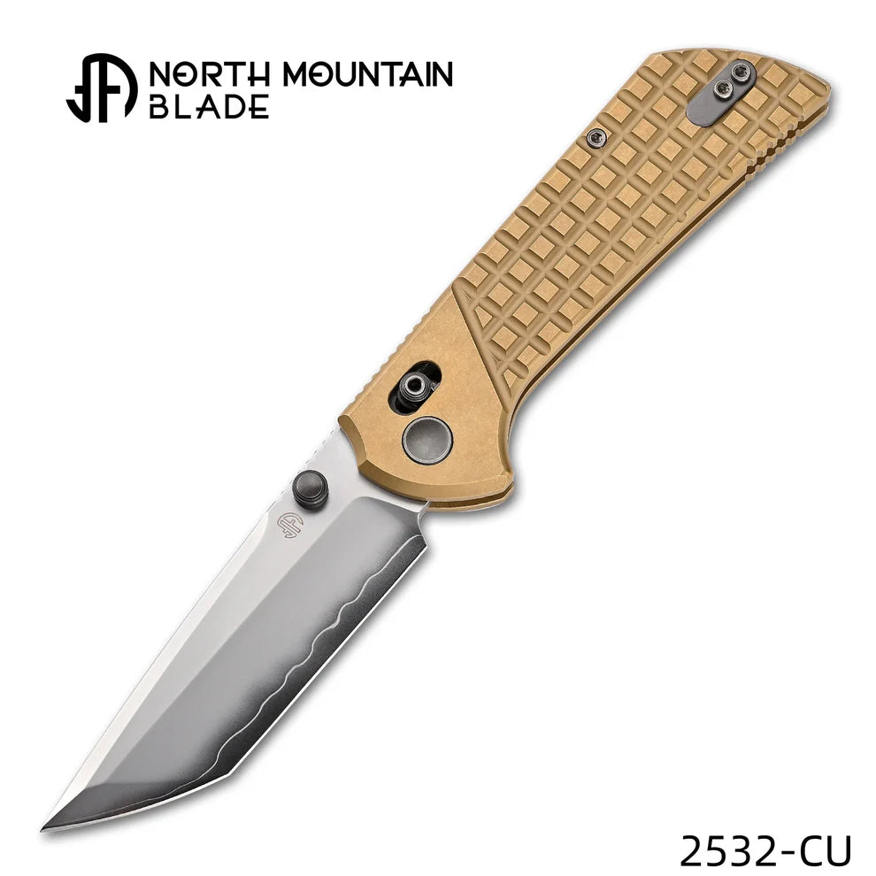 North Mountain Blade Chop 2532-CU Brass SLD Majic