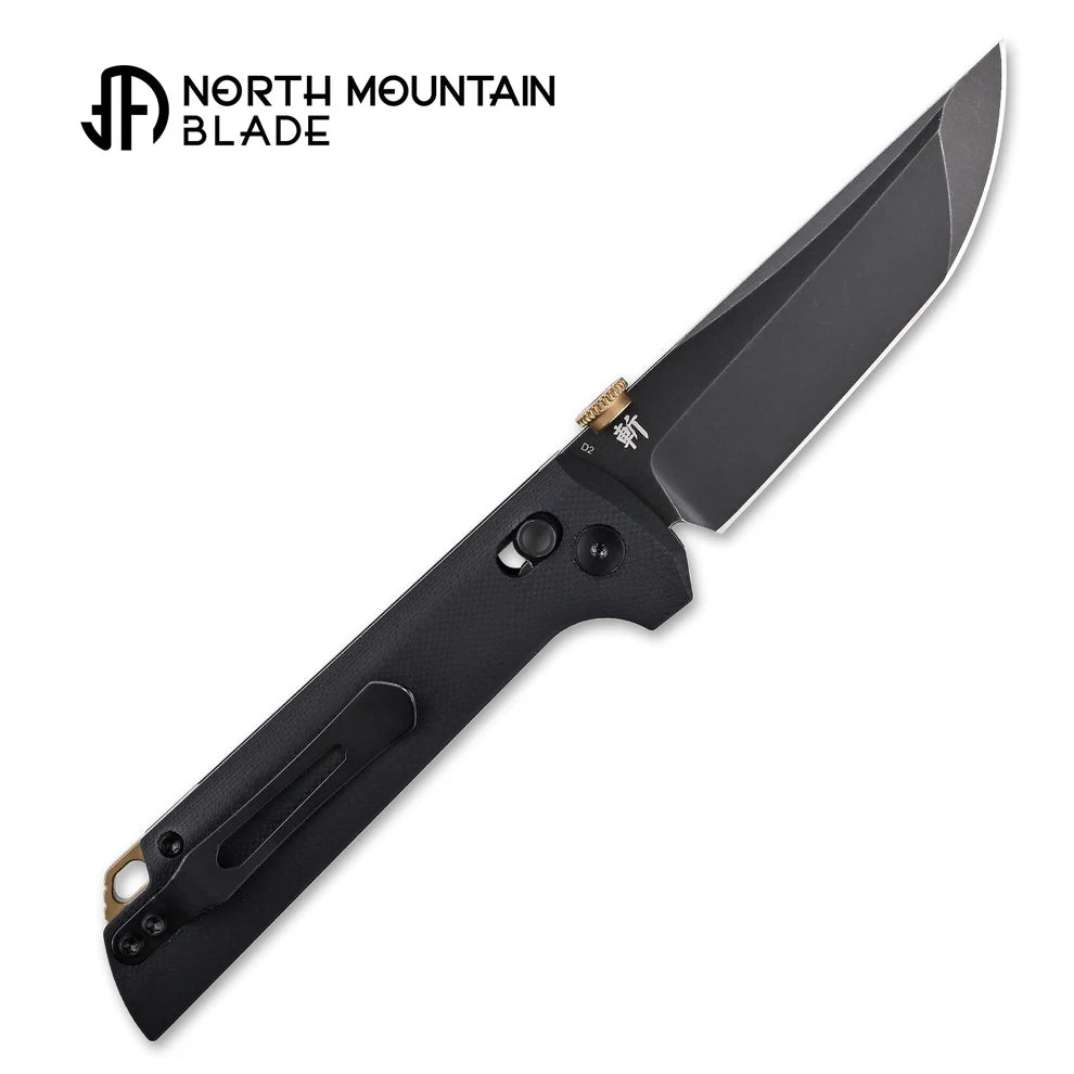 North Mountain Blade Black Chop2 Crossbar Lock SLD Majic 2406-BK-D2BK