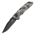 Hogue Deka Manual Folder 3.25" Clip Point Blade - Black Cerakote G-Mascus Dark Earth G10 Frame
