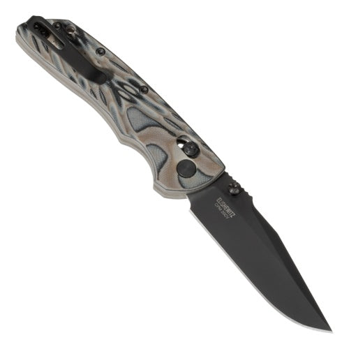 Hogue Deka Manual Folder 3.25" Clip Point Blade - Black Cerakote G-Mascus Dark Earth G10 Frame