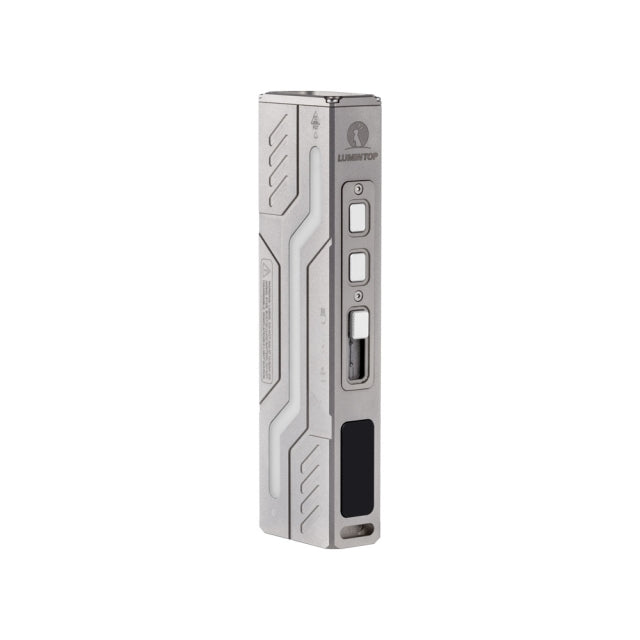 Lumintop TItanium MoonBox 3.0 Magnetic Rechargeable EDC Flashlight – Multi‑Function Light with RGB, UV & Dual Laser Pointers