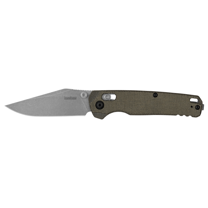 Kershaw Bel Air – Clip Point Folding Knife, USA‑Made with CPM MagnaCut Blade & Micarta Handle