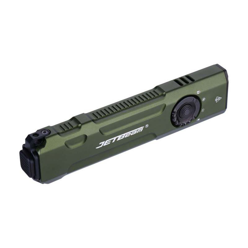 JETBeam E26 Kunai UV EDC Flashlight – 3‑in‑1 Light with White LED, UV & Green Laser