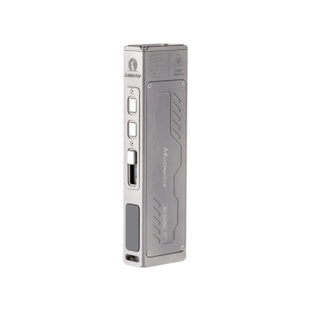 Lumintop TItanium MoonBox 3.0 Magnetic Rechargeable EDC Flashlight – Multi‑Function Light with RGB, UV & Dual Laser Pointers