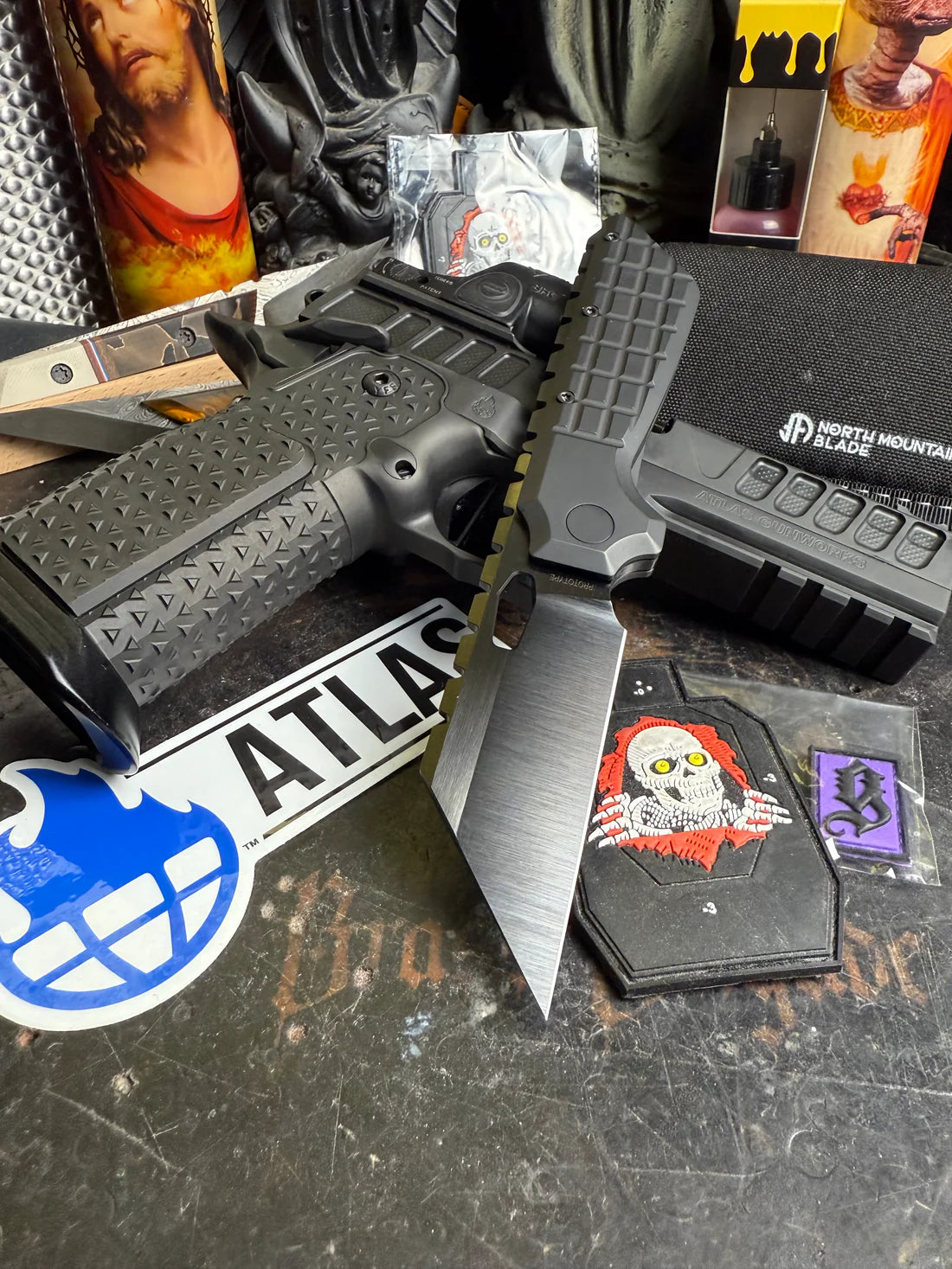 North Mountain Blade x Jason Grant | The Gripper V2 Collaboration 2537-TI-DLC 3V