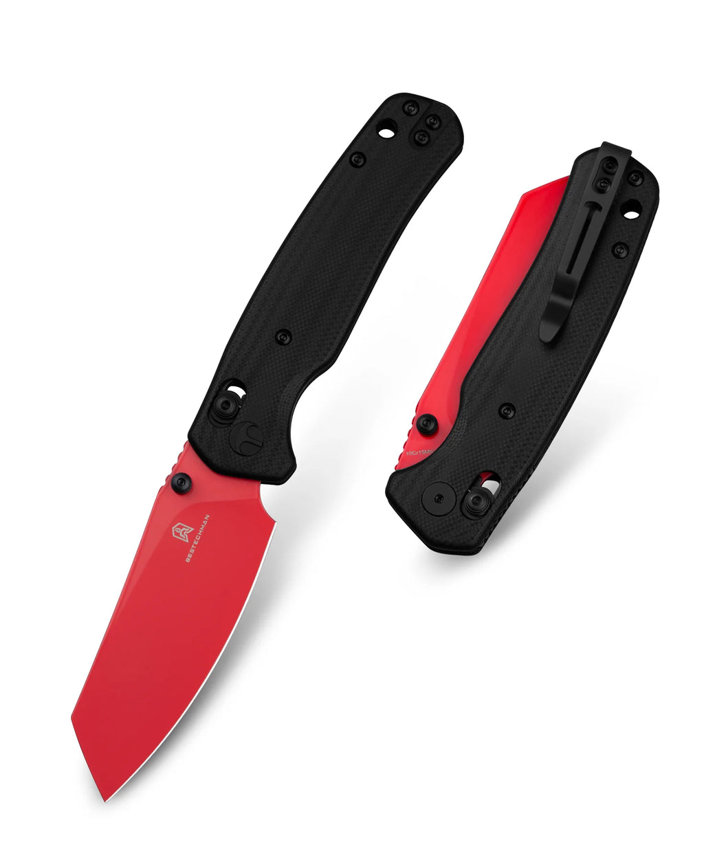 BESTECHMAN CICADA’S WING BMK06F: 3.15" 10Cr15MoV Blade, G10 Scales, B‑Lock, Folding Knife