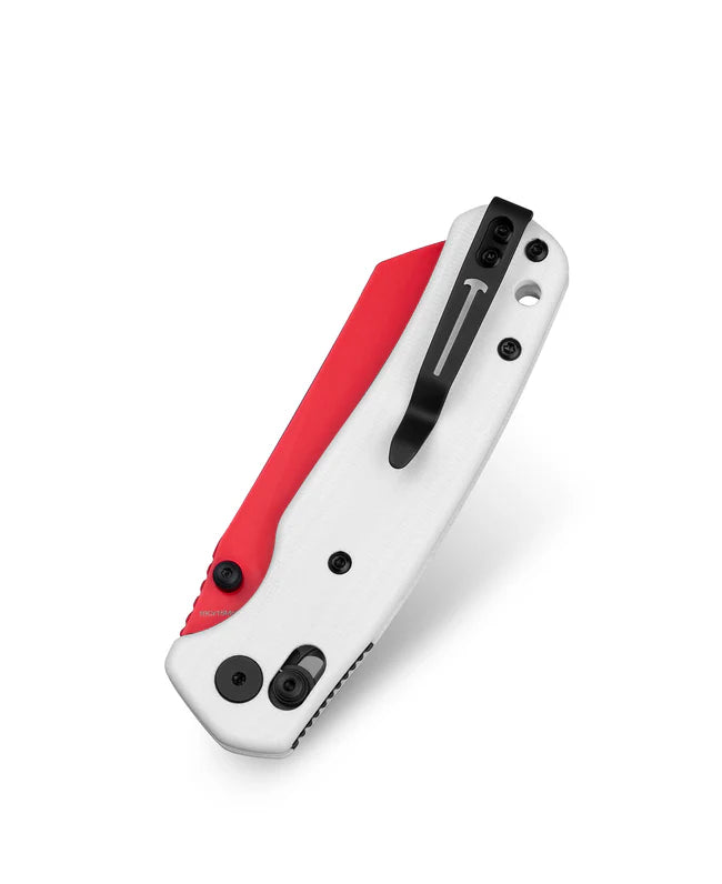 BESTECHMAN Cicada’s Wing BMK06F — 3.15″ 10Cr15MoV Blade, Black G10 Scales, B‑Lock Folding Knife