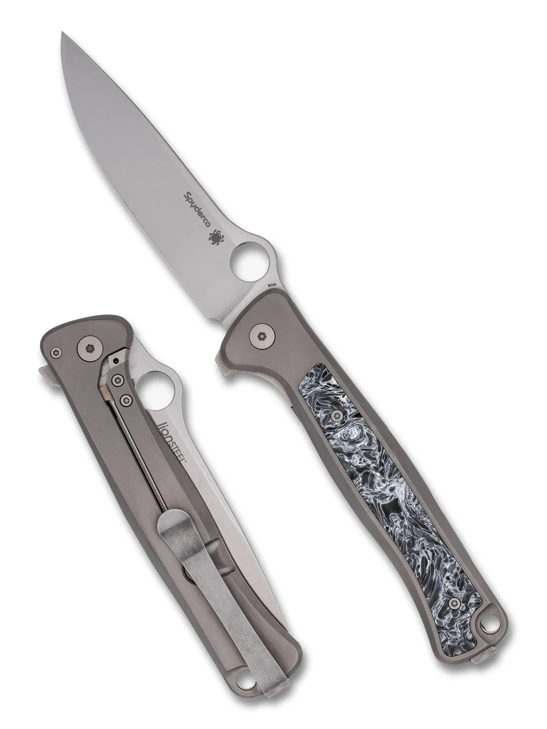 Spyderco Slym Titanium Integral Lock M390 C271TIP