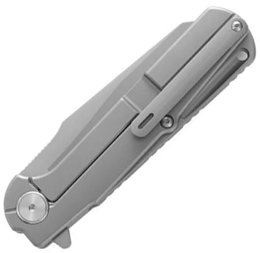 Dreamtech M390 Pocket Knife Titanium+Zirconium alloy Damascus Handle