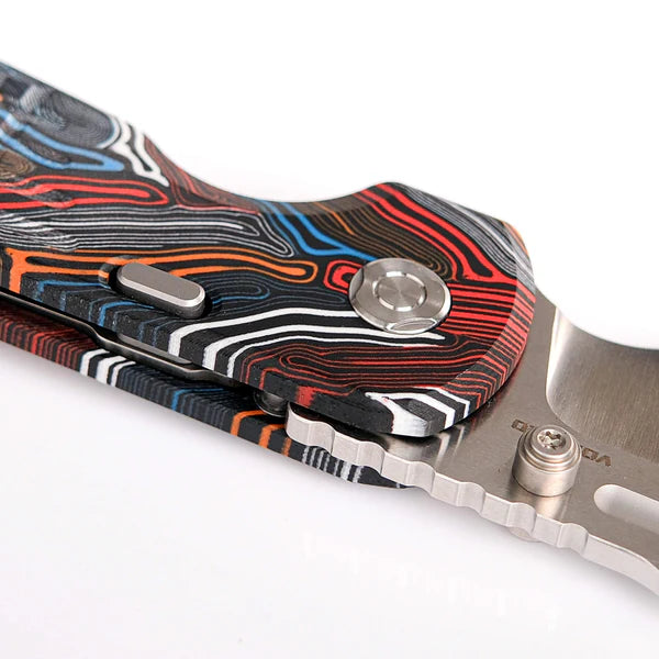 Vosteed Hedgehog - Top Liner Lock (2.99" S35VN Blade & G10 Handle) - A1307