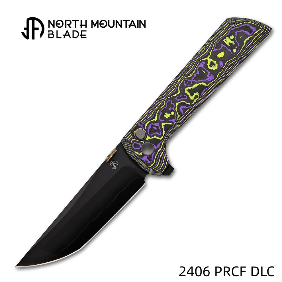 2406-PRCF-DLC Chop2 Joker Color Ceramic Carbon Fiber North Mountain BLADE