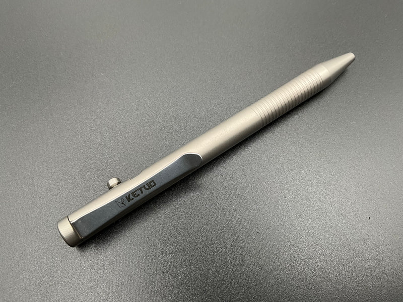Ketuo Halo Bolt Action Pen Titanium