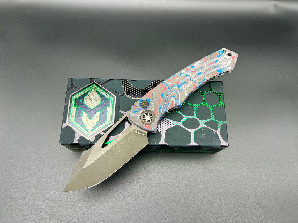 HERETIC Pariah Button Lock US Camo Carbon Magnacut