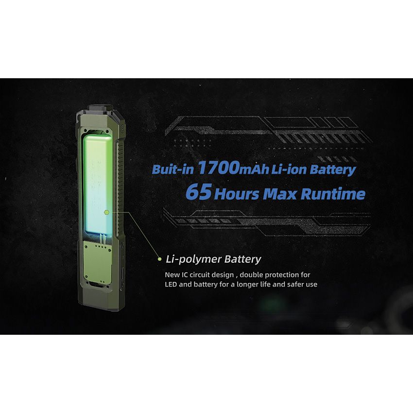 JETBeam E26 Kunai UV EDC Flashlight – 3‑in‑1 Light with White LED, UV & Green Laser
