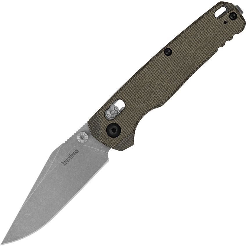 Kershaw Bel Air – Clip Point Folding Knife, USA‑Made with CPM MagnaCut Blade & Micarta Handle