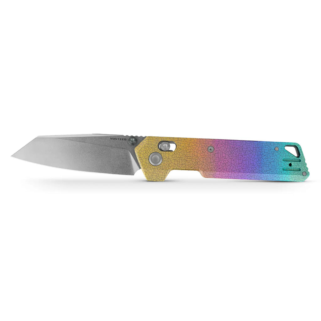 Vosteed Parallel- Crossbar Lock (2.90" S35VN Blade & Titanium Handle) - A3508