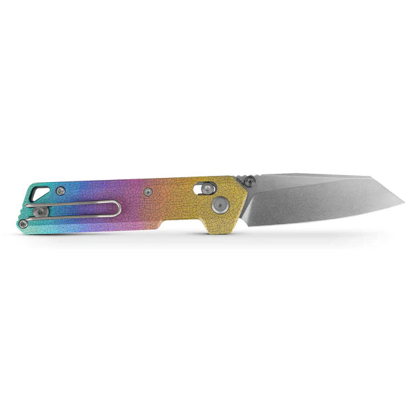 Vosteed Parallel- Crossbar Lock (2.90" S35VN Blade & Titanium Handle) - A3508