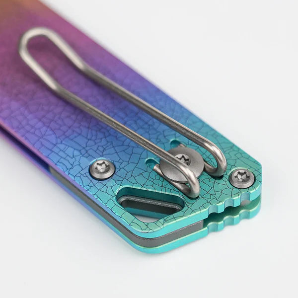 Vosteed Parallel- Crossbar Lock (2.90" S35VN Blade & Titanium Handle) - A3508