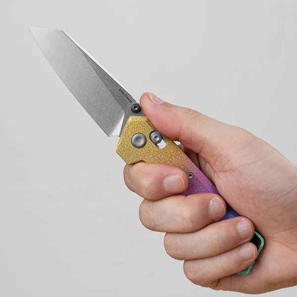 Vosteed Parallel- Crossbar Lock (2.90" S35VN Blade & Titanium Handle) - A3508