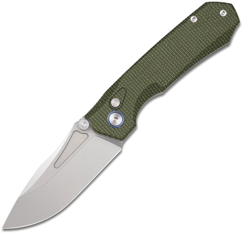 REMETTE Rhino 14C28N Blade Military Green Micarta Handle Rhino-MC319G