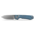 Vosteed Raccoon® TiSlim™ - Crossbar Lock (3.18" 154CM Blade & Blue Titanium Handle) - A4502