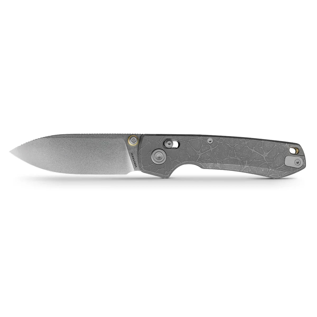 Vosteed Raccoon® TiSlim™ - Crossbar Lock (3.18" S35VN Blade & Acid Wash Titanium Handle) - A4506