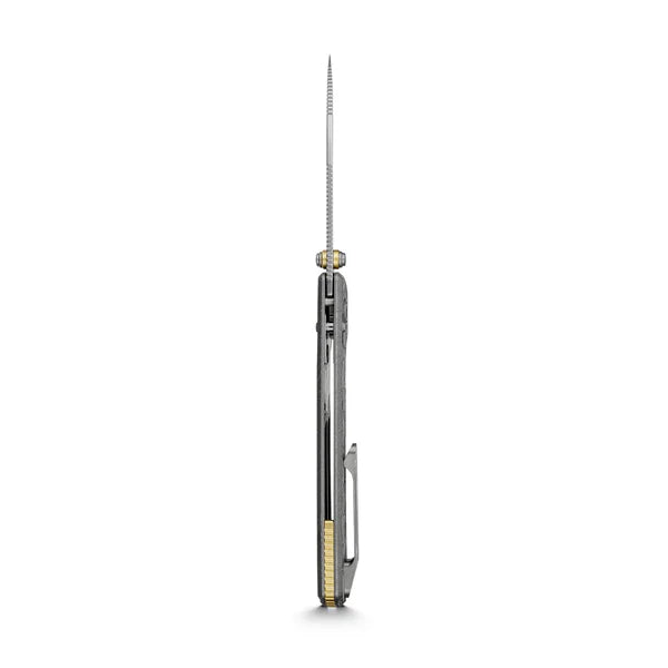Vosteed Raccoon® TiSlim™ - Crossbar Lock (3.18" S35VN Blade & Acid Wash Titanium Handle) - A4506