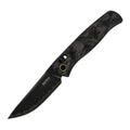 SRM Medal 255L-FB2 (3.2” Laminated 140Cr Steel Blade, Carbon-fiber Handle)