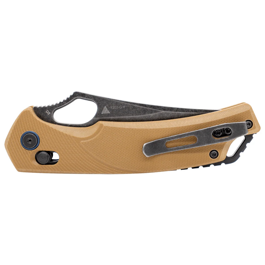 SRM Retriever 9202-GW (3.54” D2 Blade, G10 Handle)