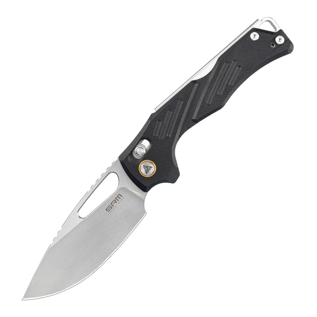SRM Mirage 239X-GB (3.62" 14C28N Blade, G10 Handle)